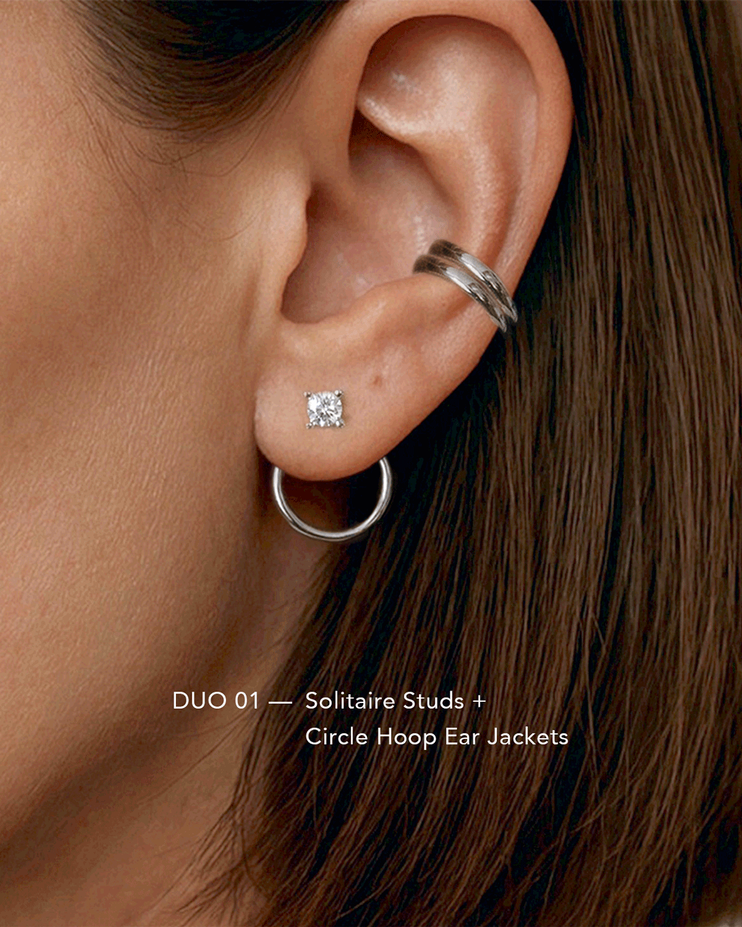 Curated Earring Capsule Duo - Silver