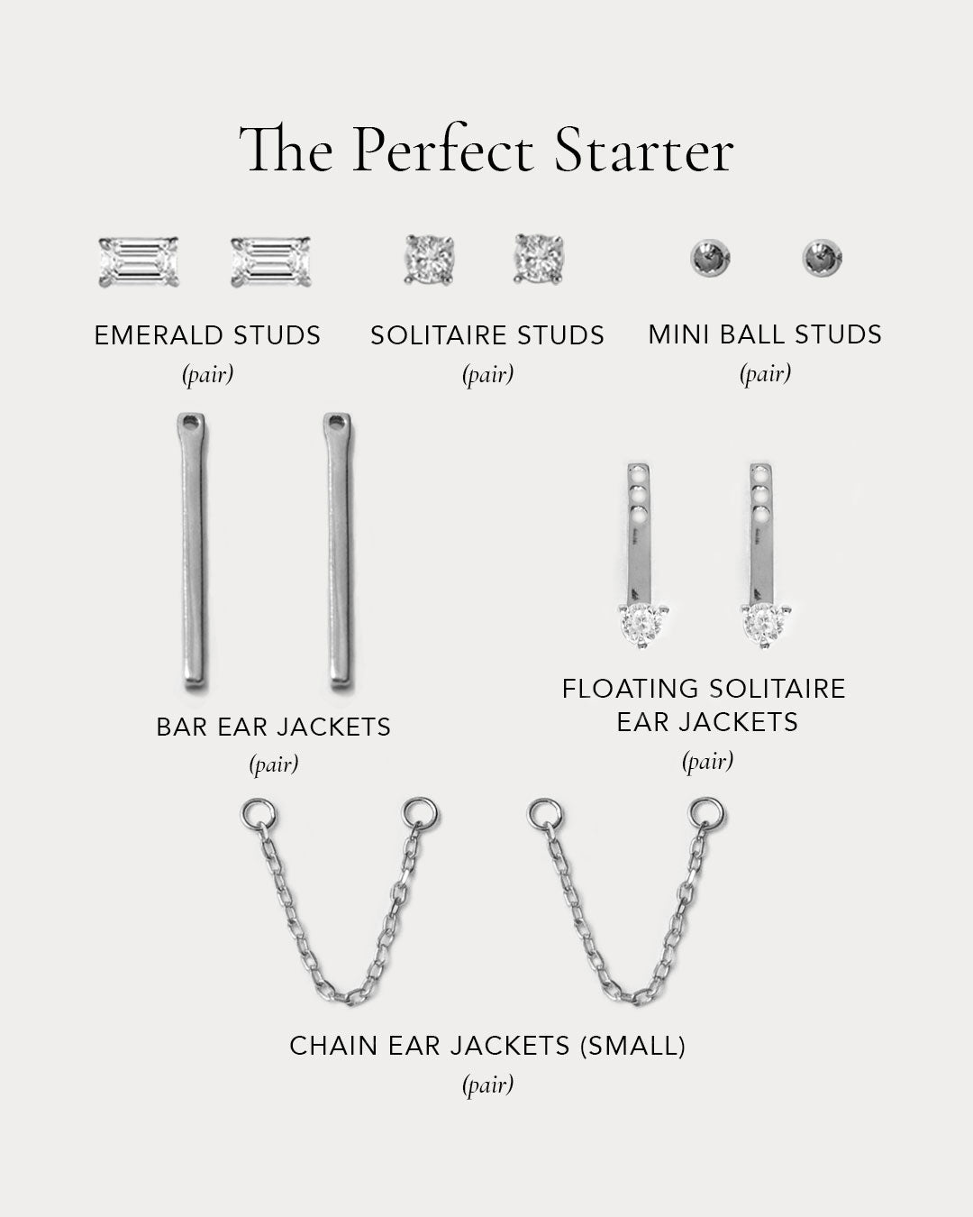 The Perfect Starter Set - Silver