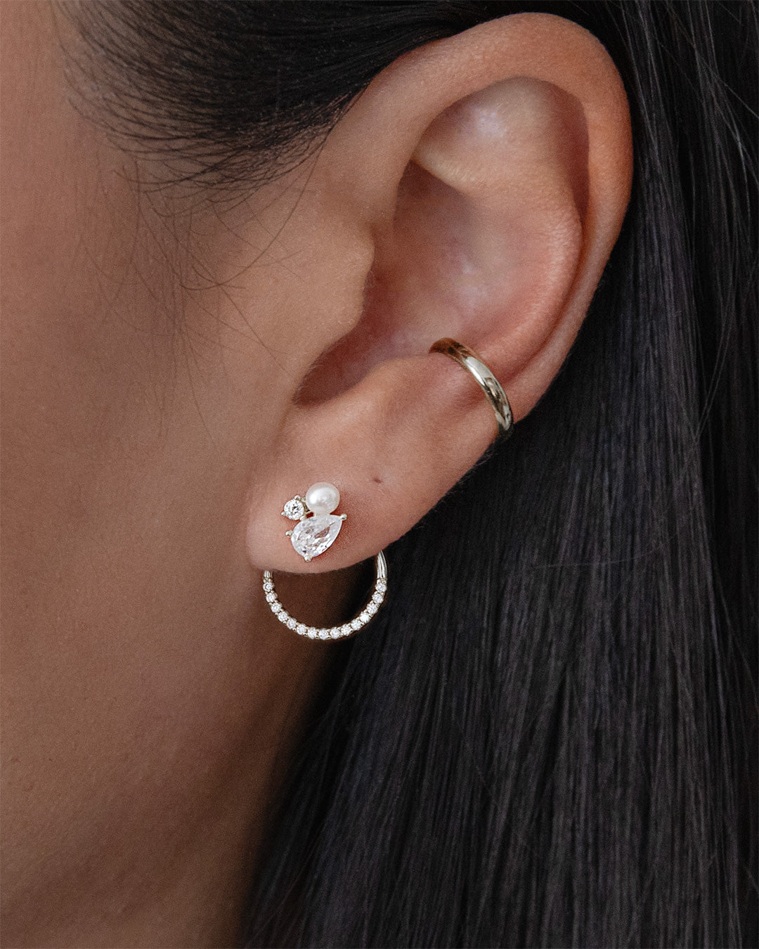 The Statement Earring Capsule Set - Silver