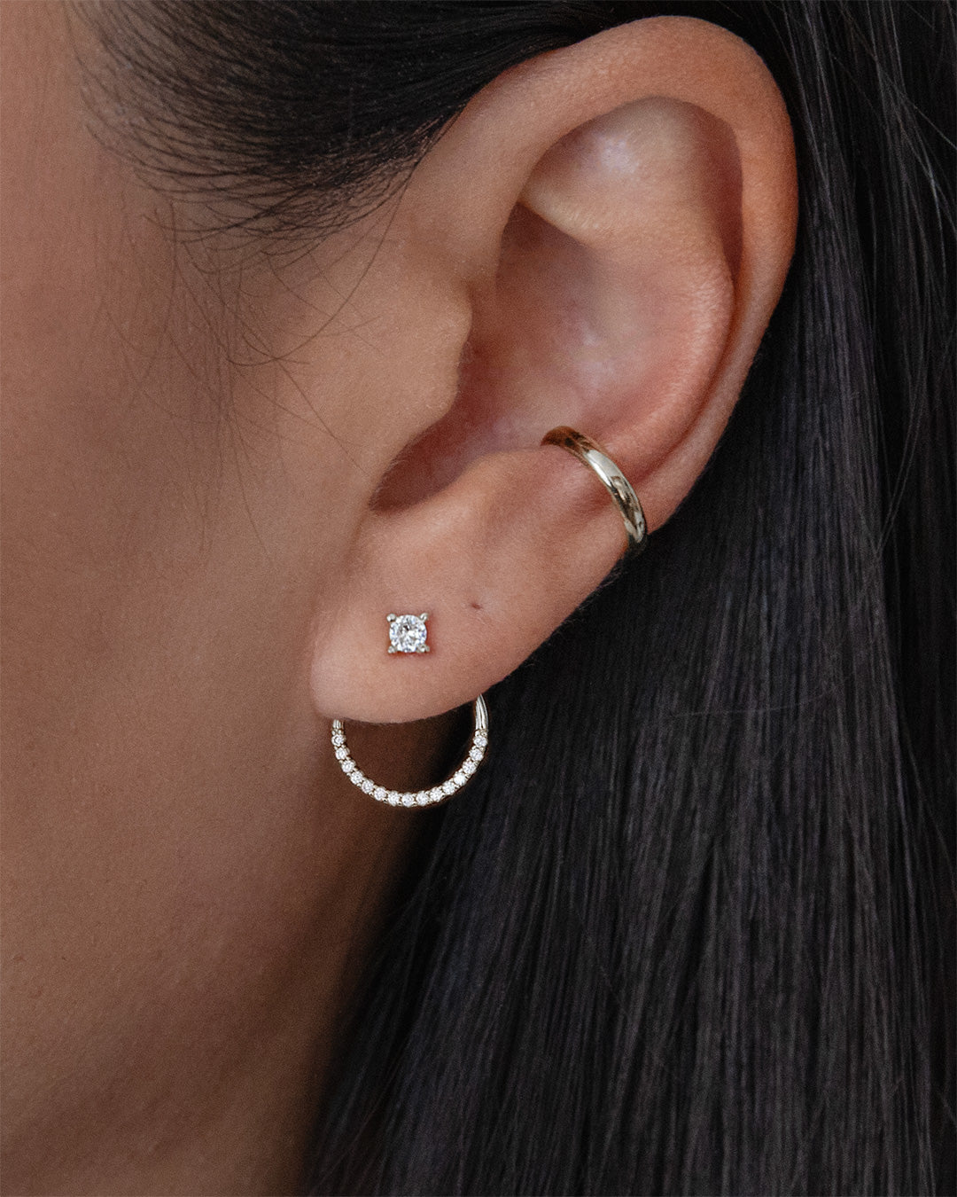 The Statement Earring Capsule Set - Silver