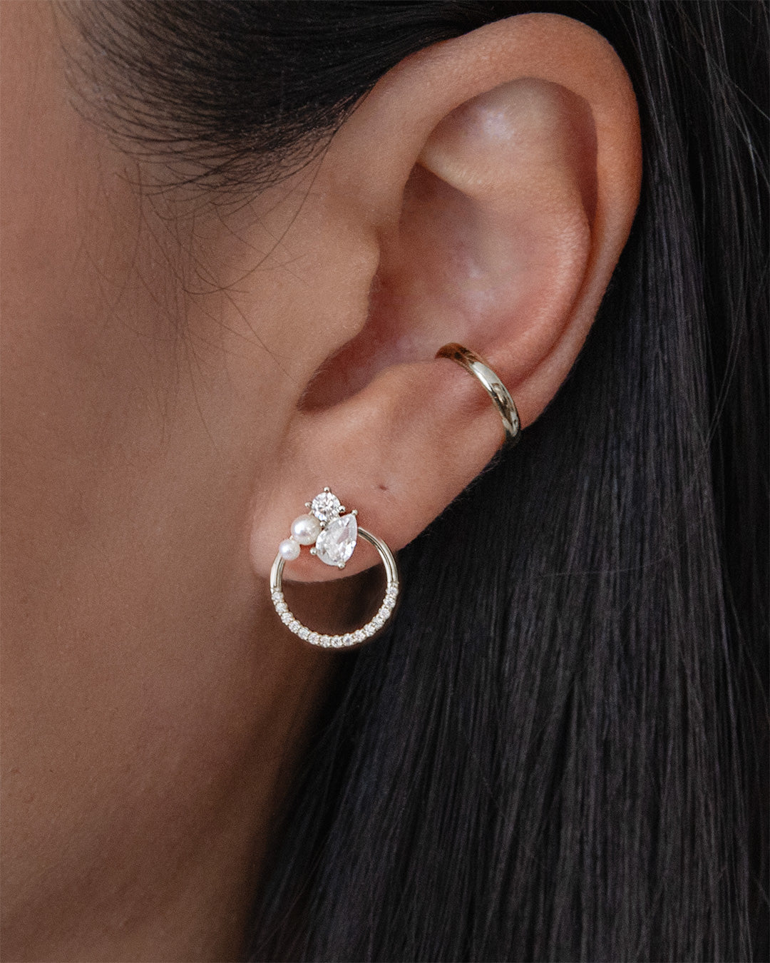 The Statement Earring Capsule Set - Silver