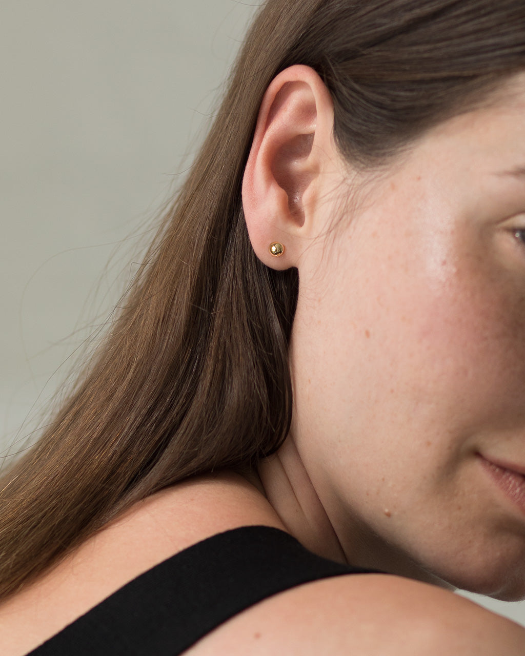 Ball Stud Earrings