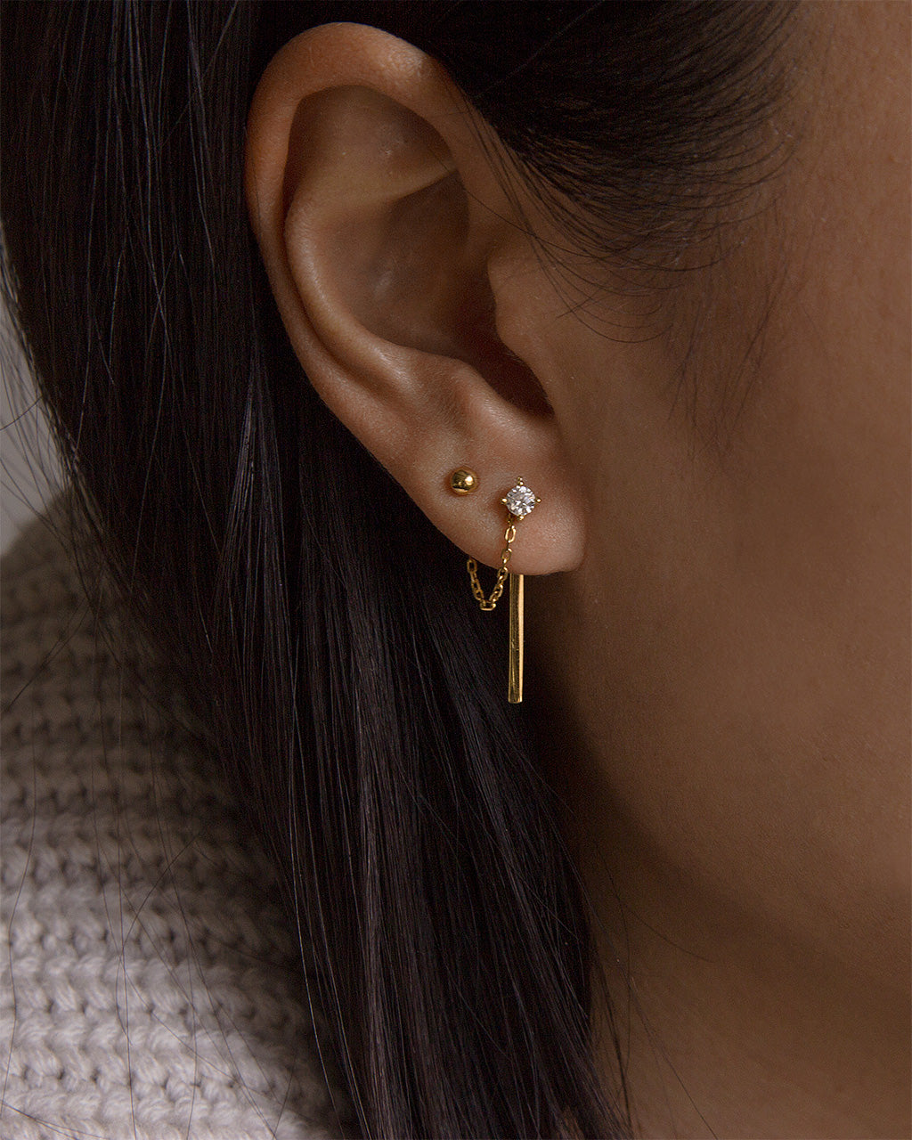 Ball Stud Earrings