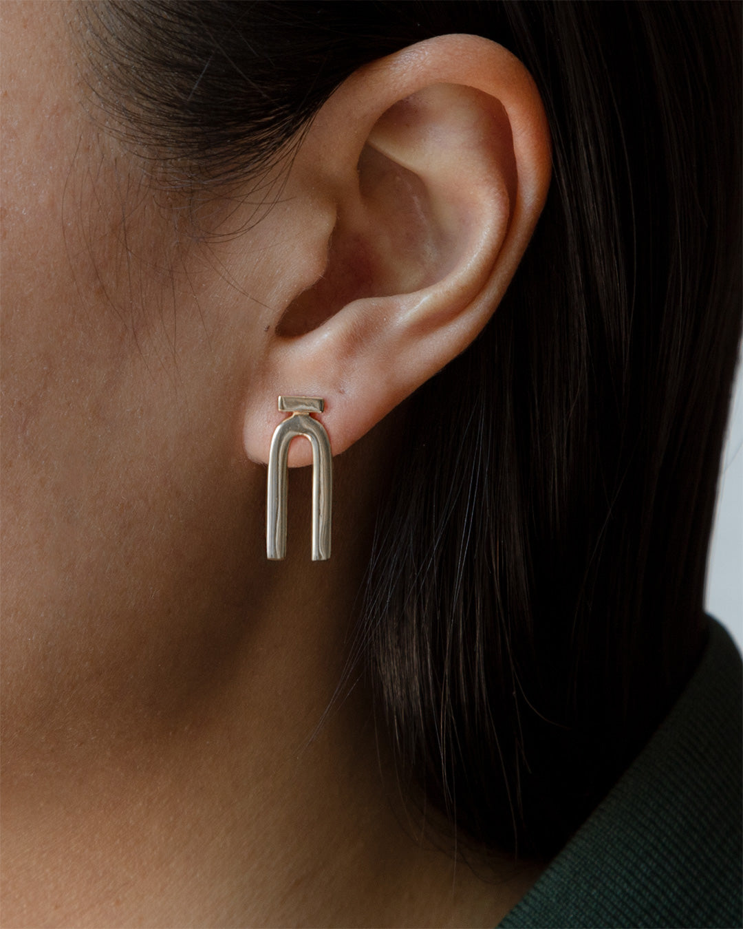 Arc Ear Jackets - Silver