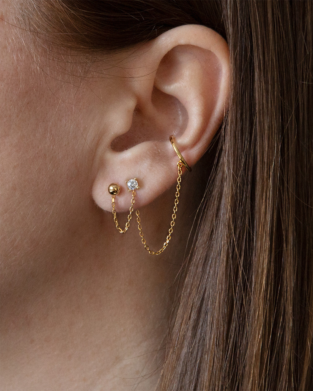 Chain Cuff Ear Jacket