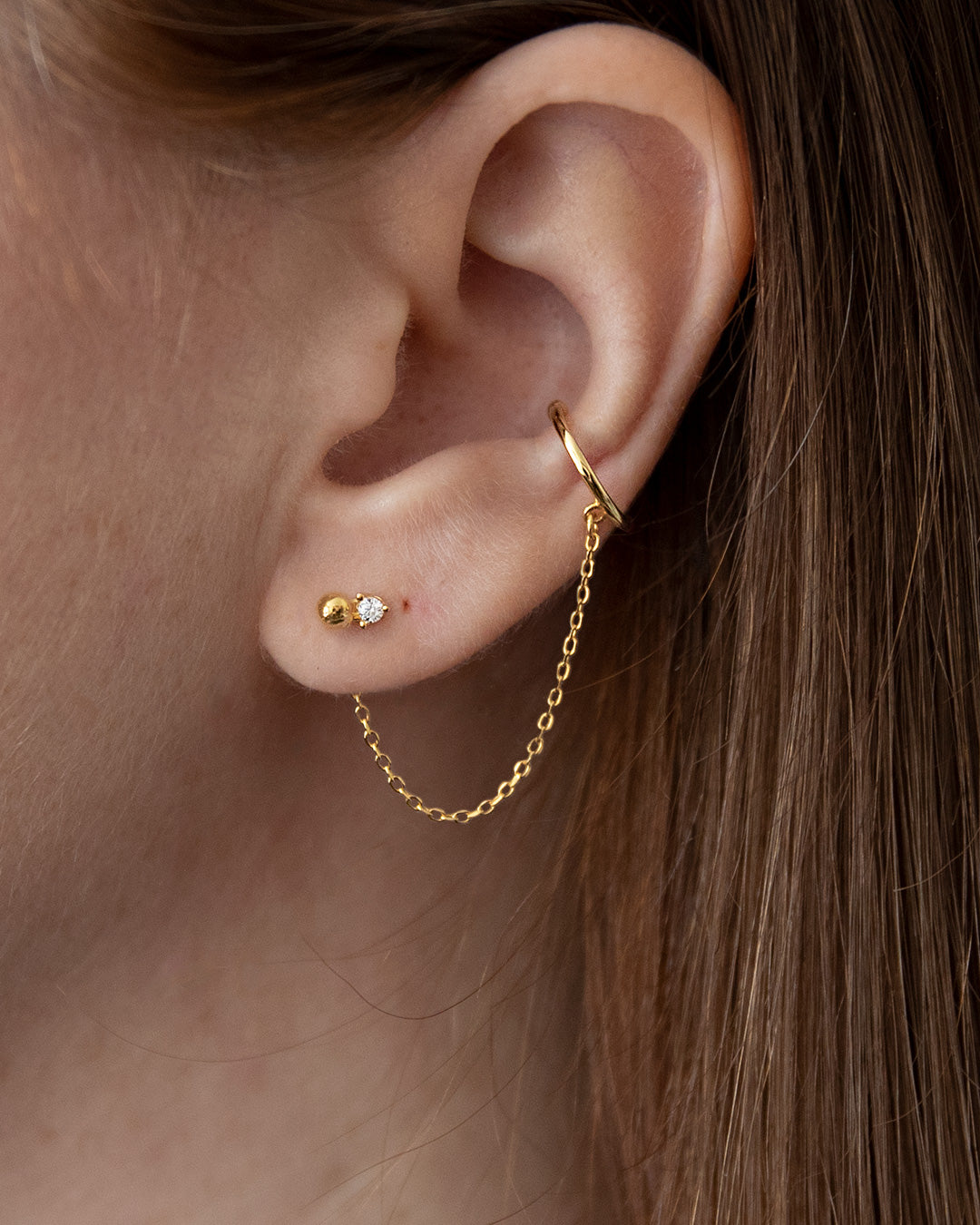 Mini Ball Stud Earrings
