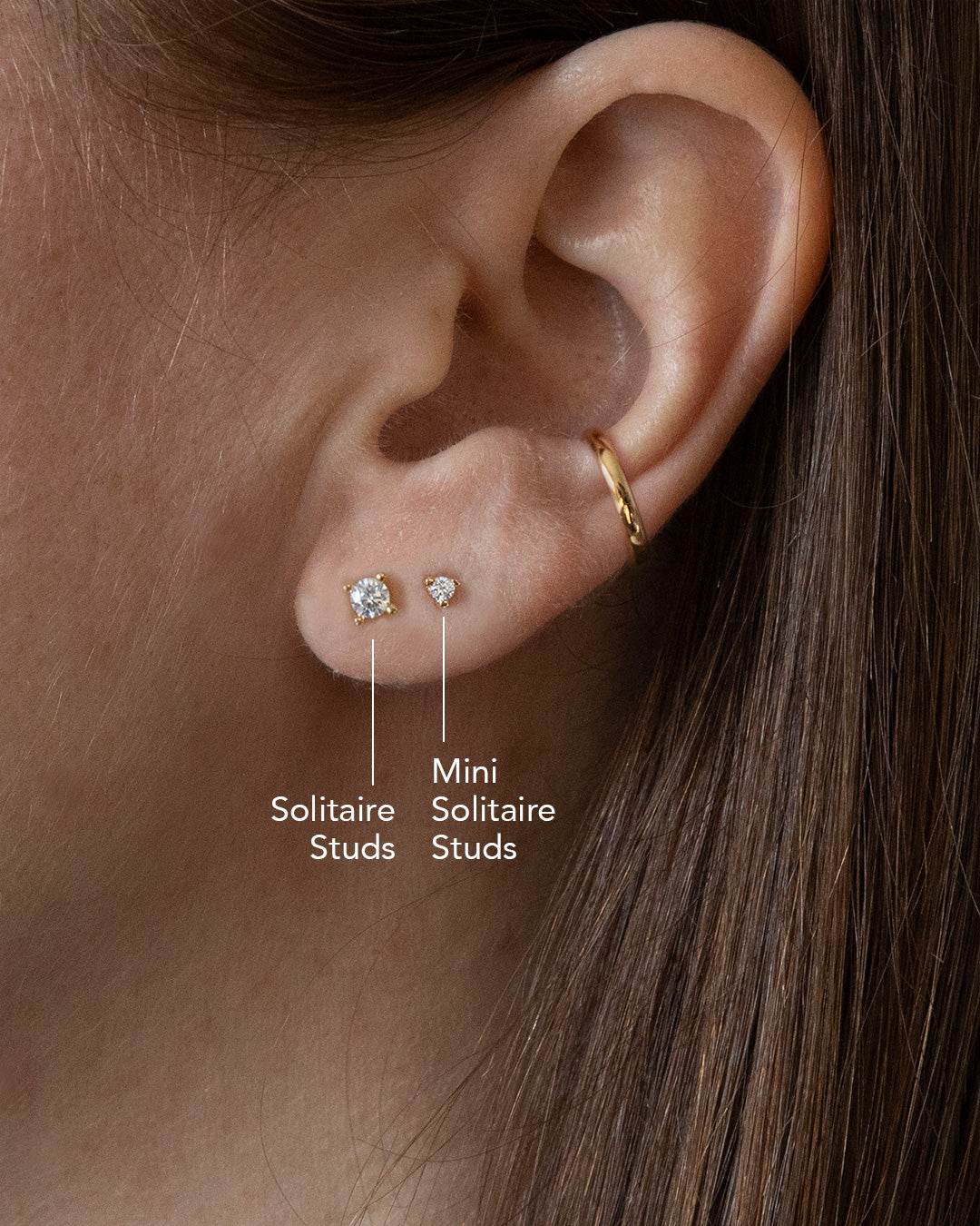 Mini Solitaire Studs