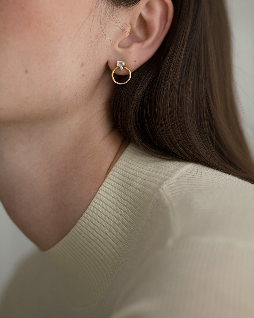 Solitaire Ear Jackets