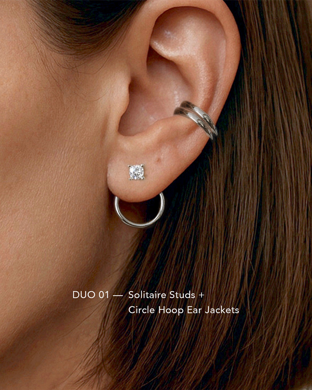 Curated Earring Capsule Duo - Silver