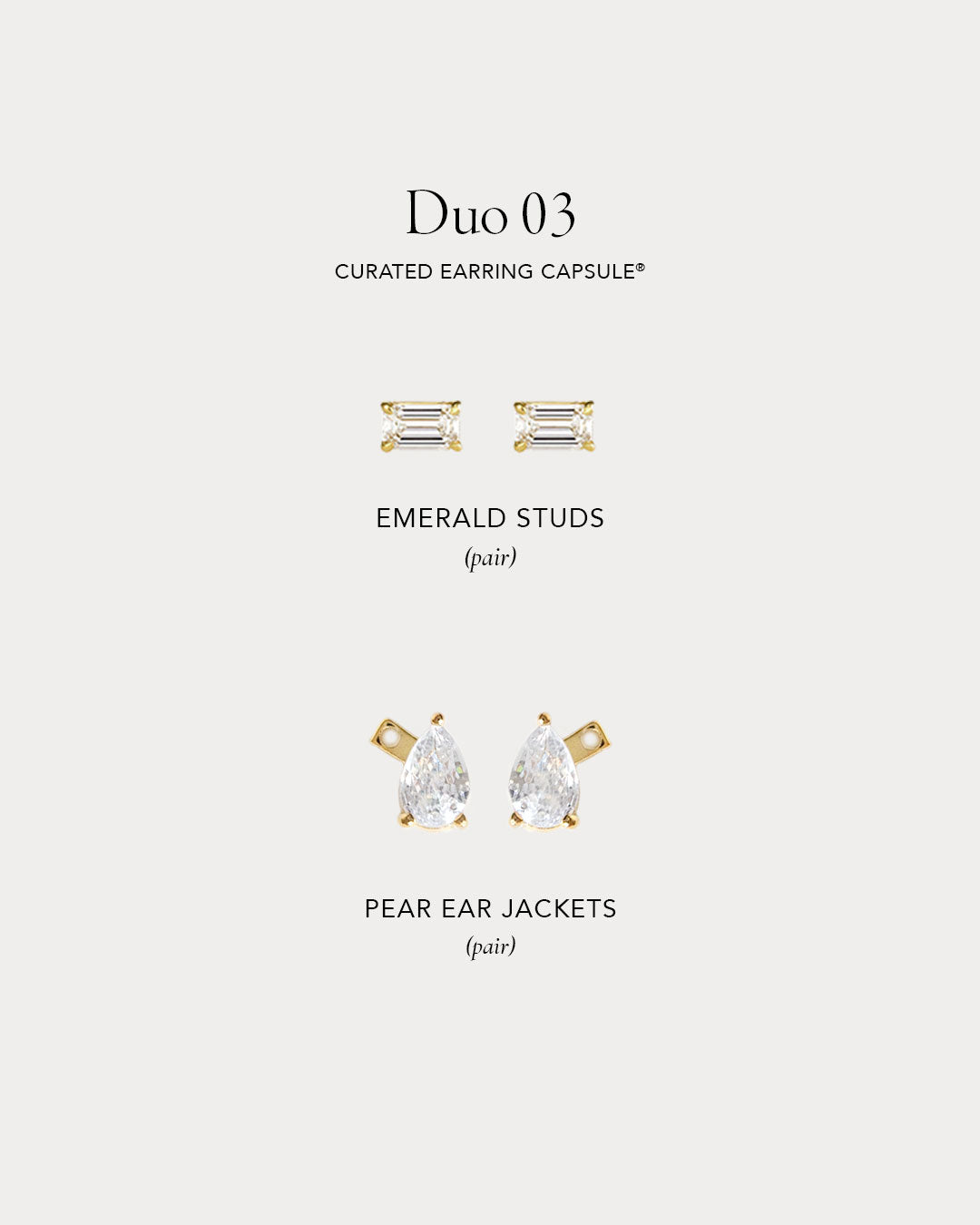 Curated Earring Capsule Duo