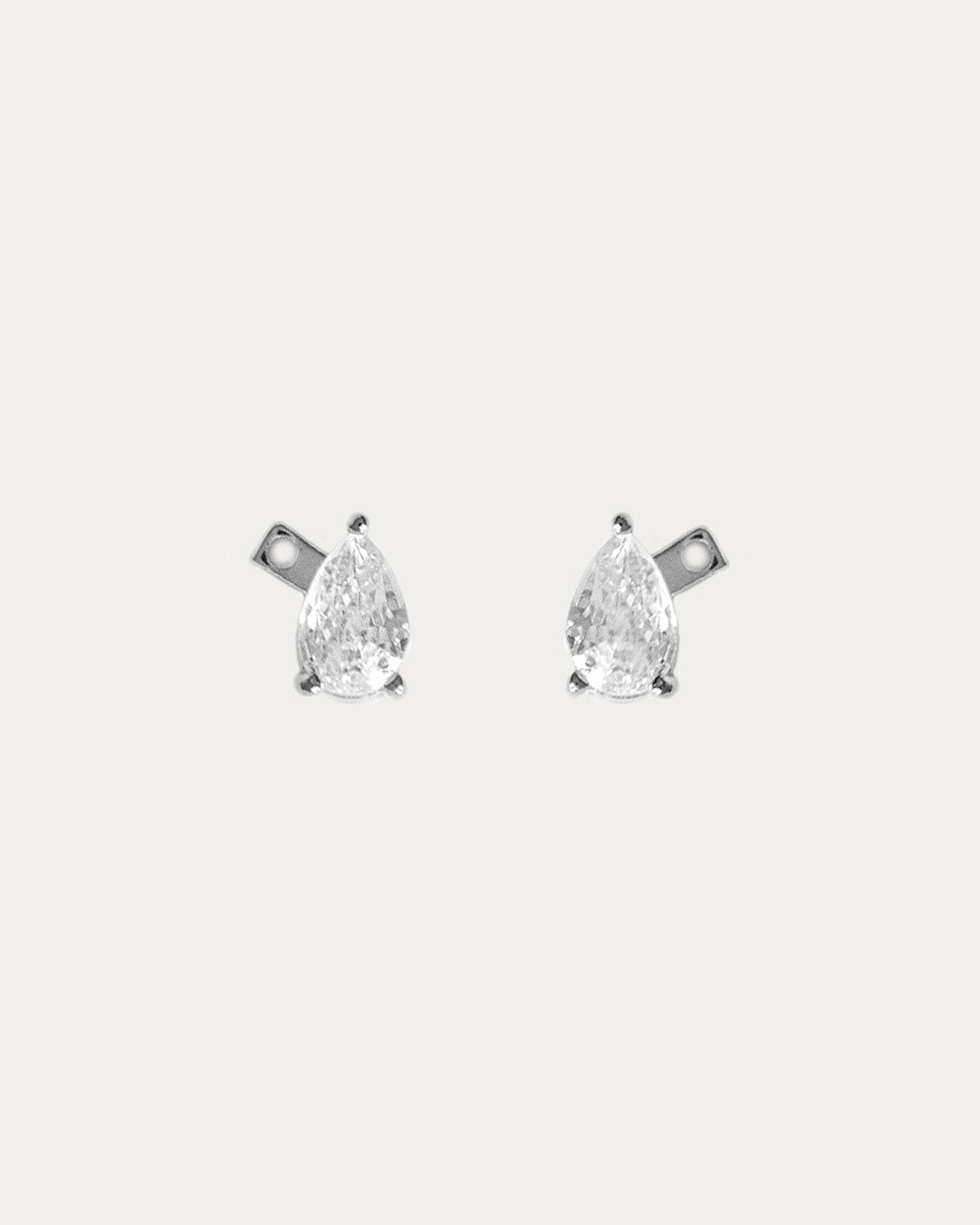 [TATIANA] Silver925☆Initial Pearl Ear Jacket Earrings Set Designer fashion, Seoul-fully created | W Concept