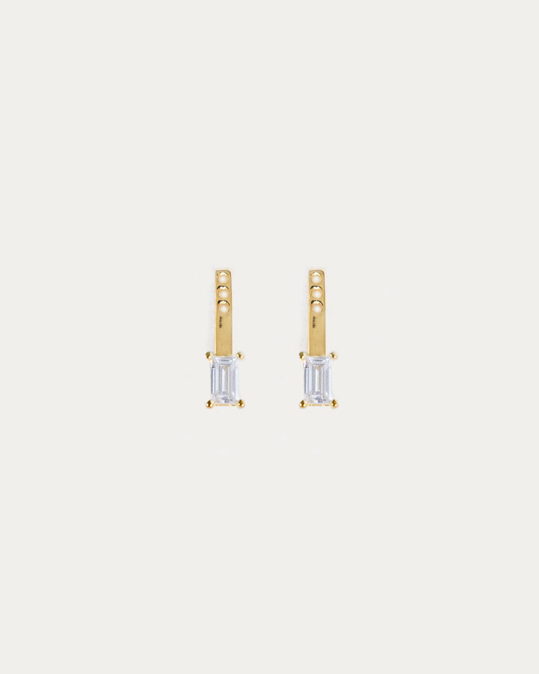 Floating Emerald Ear Jackets