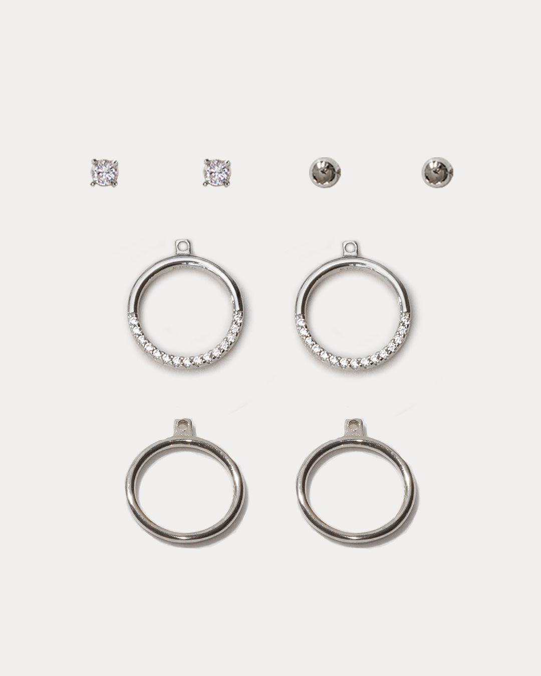 The Smiley Set - Silver