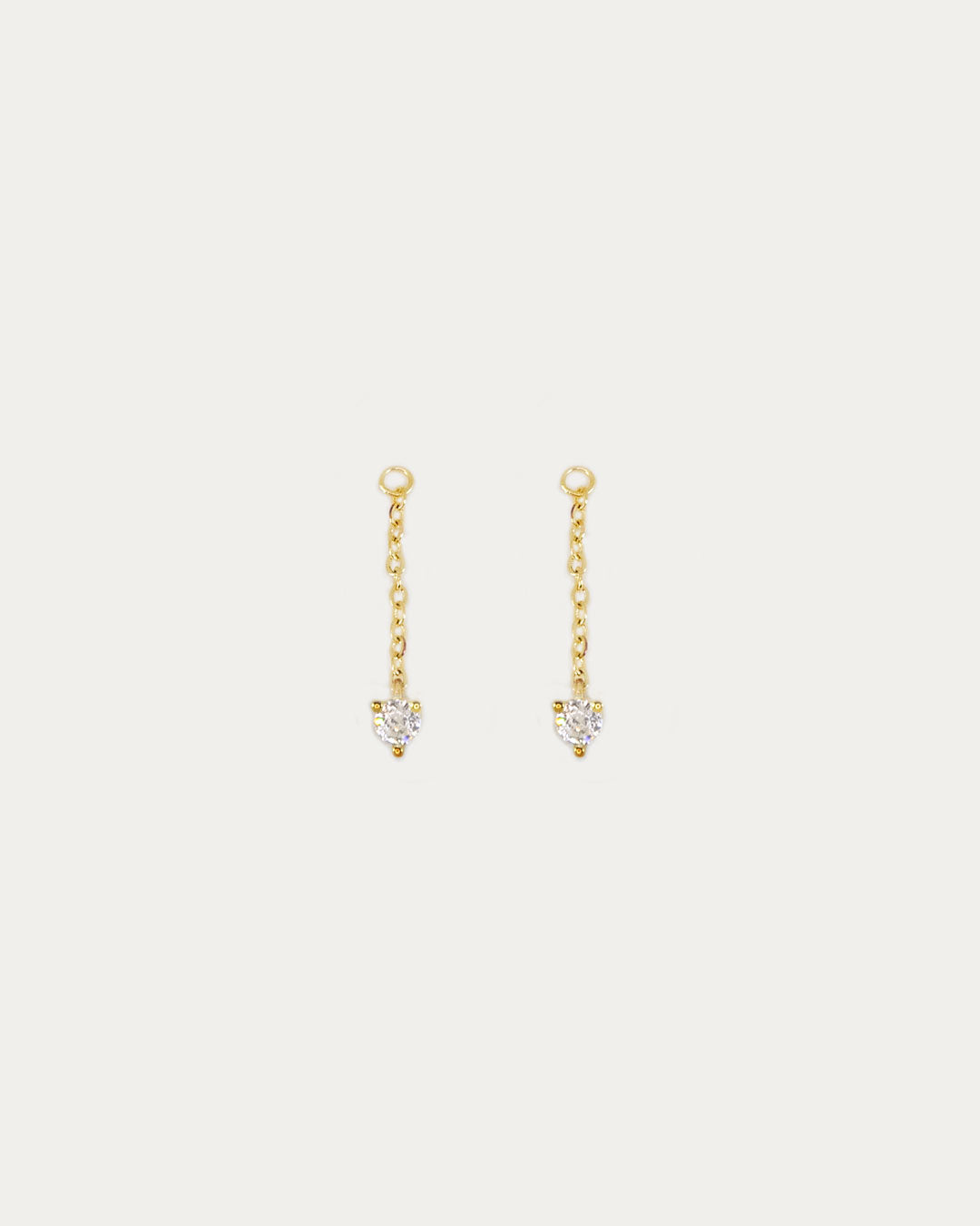 Solitaire Chain Ear Jackets