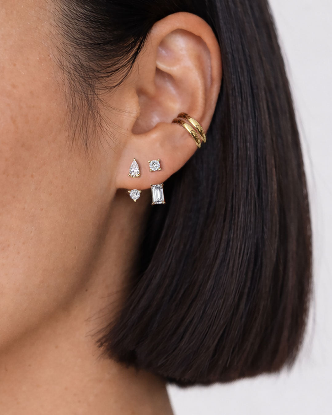 Pear Studs